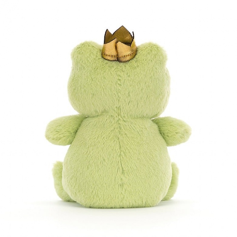 Jellycat Crowning Croaker Green Frog | IUSEY6985