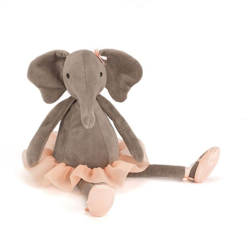 Jellycat Dancing Darcey Elephant Medium | OTZLH5901