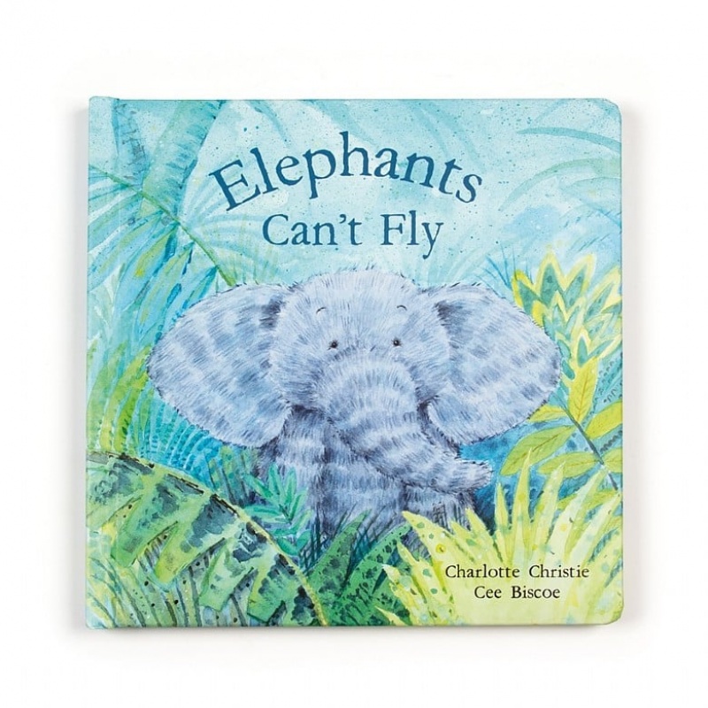 Jellycat Elephants Can\'t Fly Book | XMFPK2837