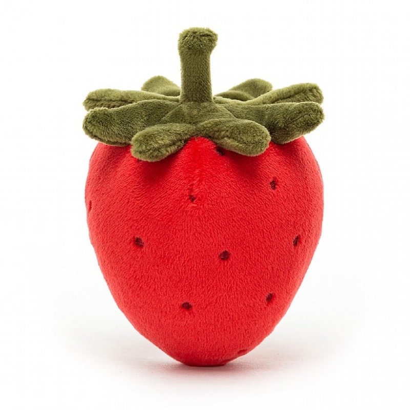 Jellycat Fabulous Fruit Strawberry | VBTKD6459