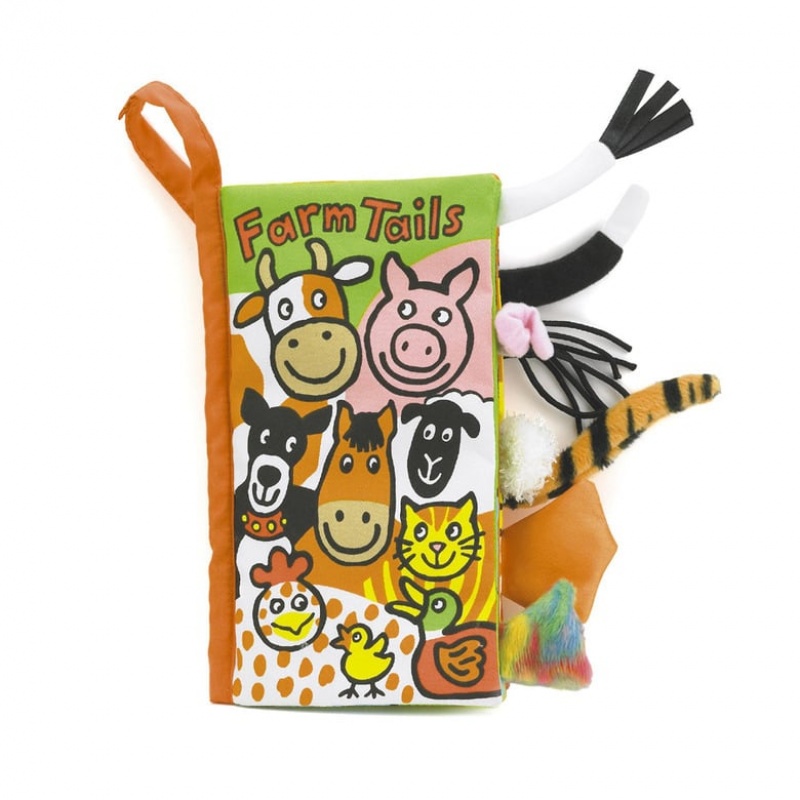 Jellycat Farm Tails Book | BXMFL6780