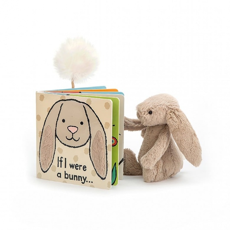 Jellycat If I Were A Bunny Book and Bashful Bunny Small | OBPHZ5840