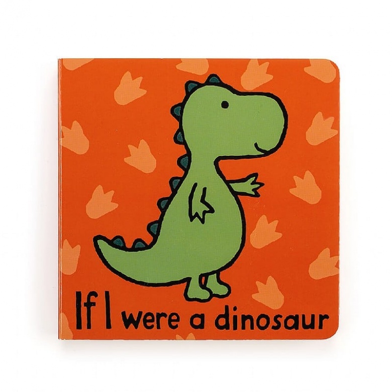 Jellycat If I Were A Dinosaur Book | EFKBL6428