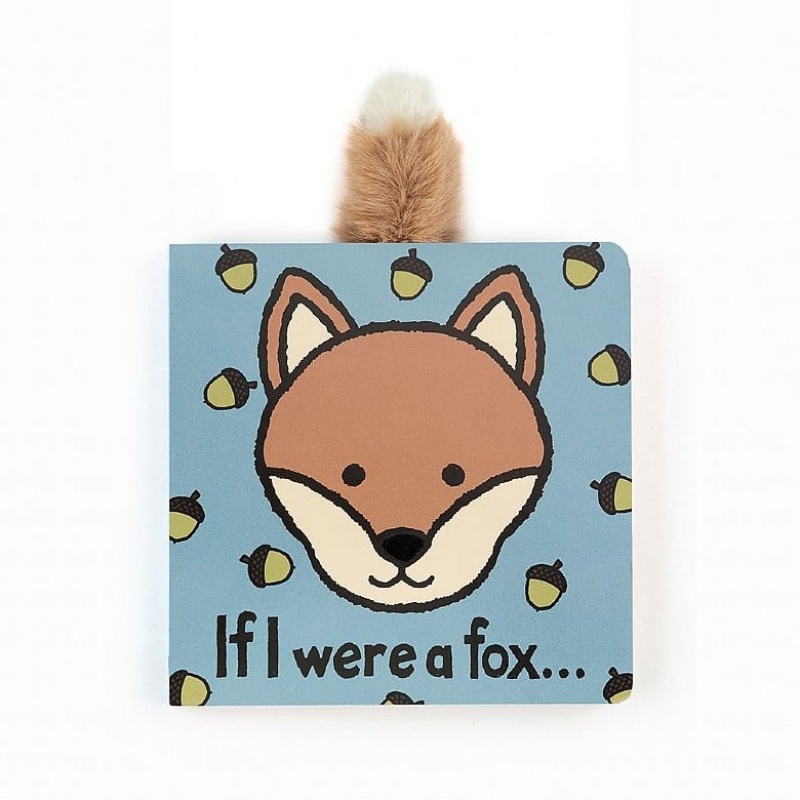 Jellycat If I Were A Fox Book | ZRPWC5126