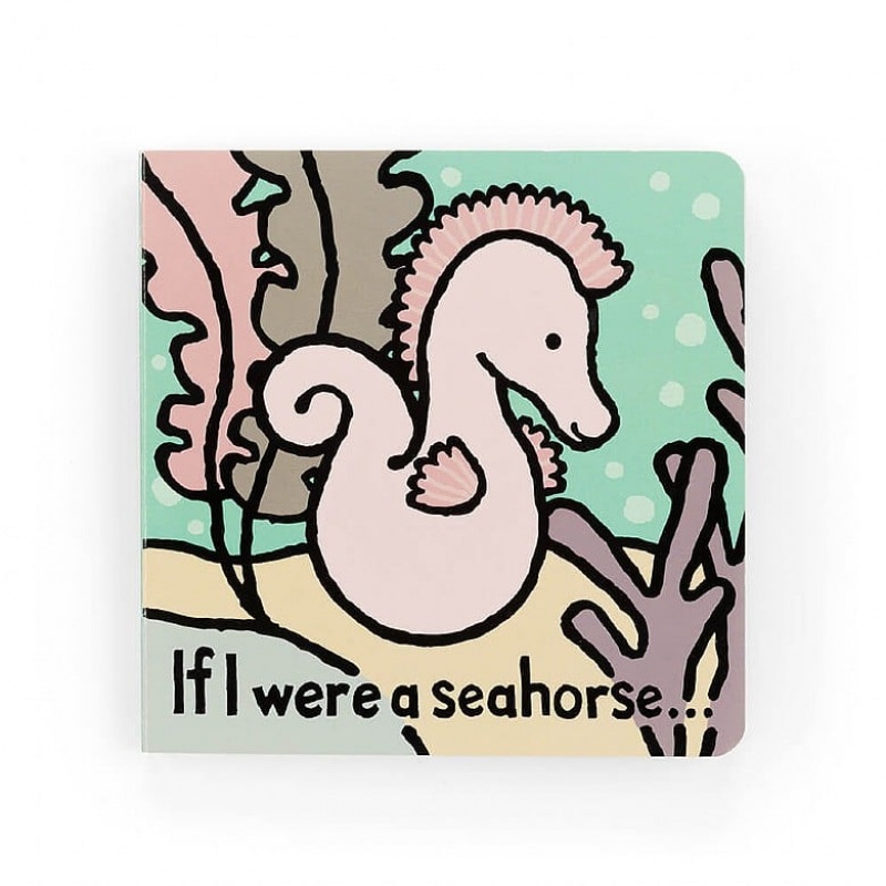 Jellycat If I Were A Seahorse Book | CFQXN7850