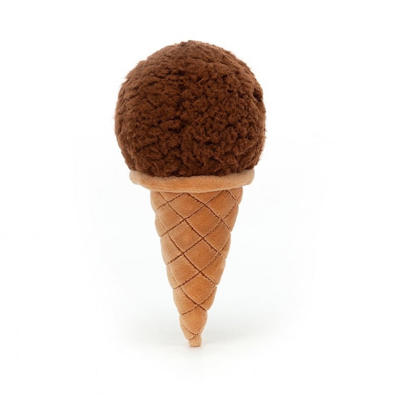 Jellycat Irresistible Ice Cream Chocolate | GTQAO9325