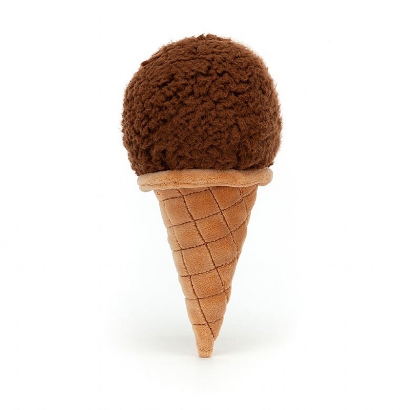 Jellycat Irresistible Ice Cream Chocolate | GTQAO9325