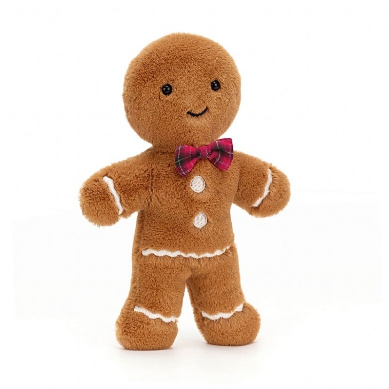 Jellycat Jolly Gingerbread Fred Large | QGKNP5174