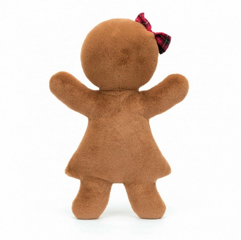 Jellycat Jolly Gingerbread Ruby Large | XEZIJ5816