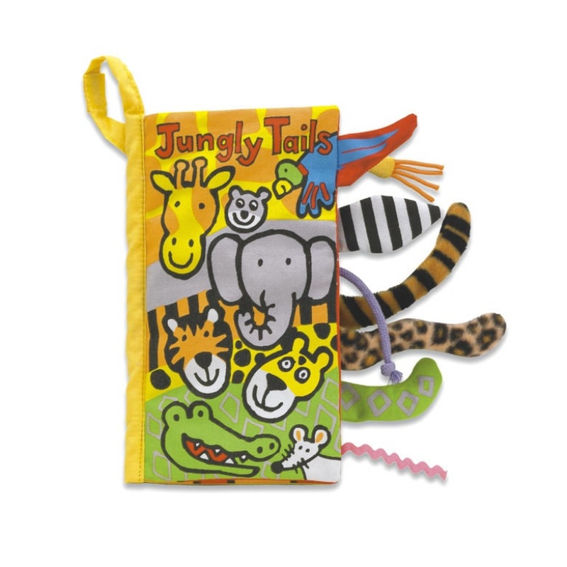 Jellycat Jungly Tails Book | EAHZP5730