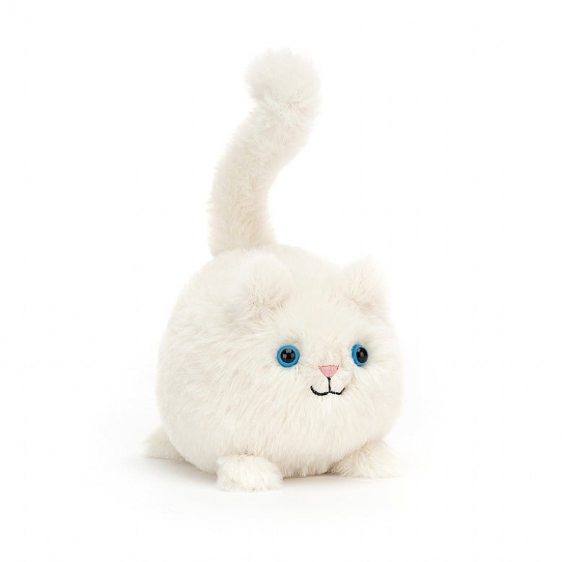 Jellycat Kitten Caboodle Cream | CNYUL4320