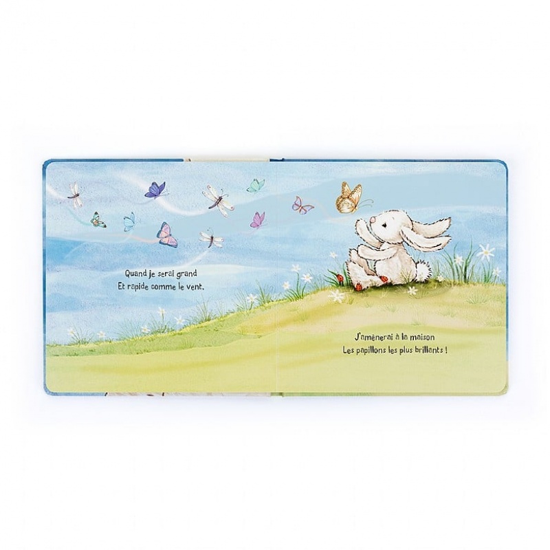 Jellycat Lapin Timide Veut Grandir Livre (When I Am Big) | UGTXF5791