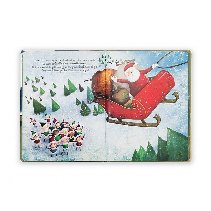 Jellycat Leffy's Christmas Gift Book | AXOIT0297