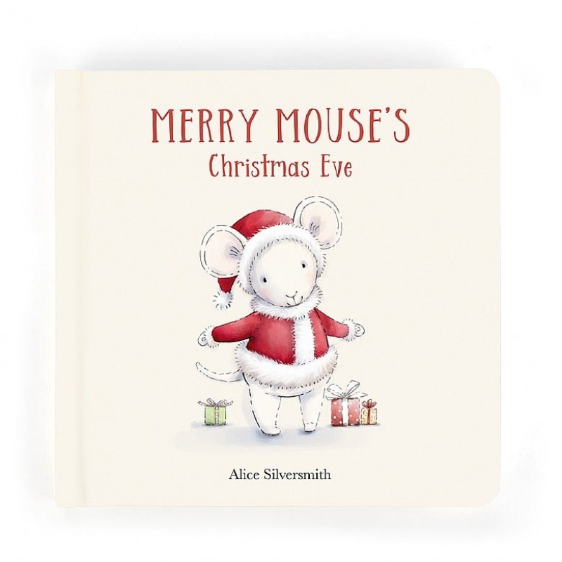 Jellycat Merry Mouse Book and Merry Mouse | THCML8216