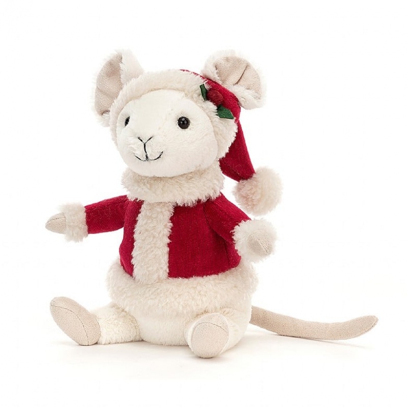 Jellycat Merry Mouse Book and Merry Mouse | THCML8216