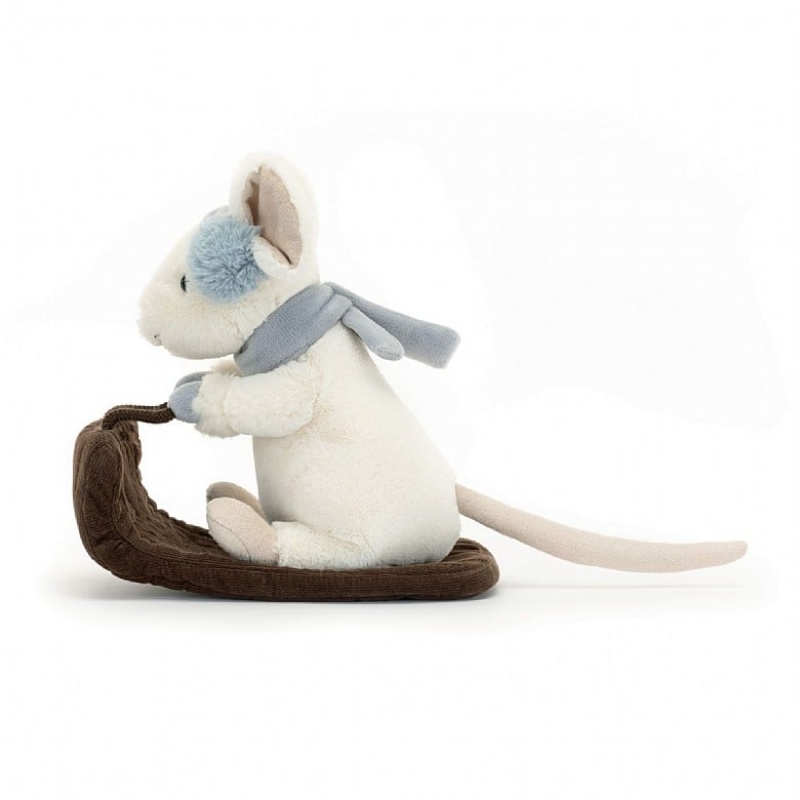 Jellycat Merry Mouse Sleighing | DNRUG5308