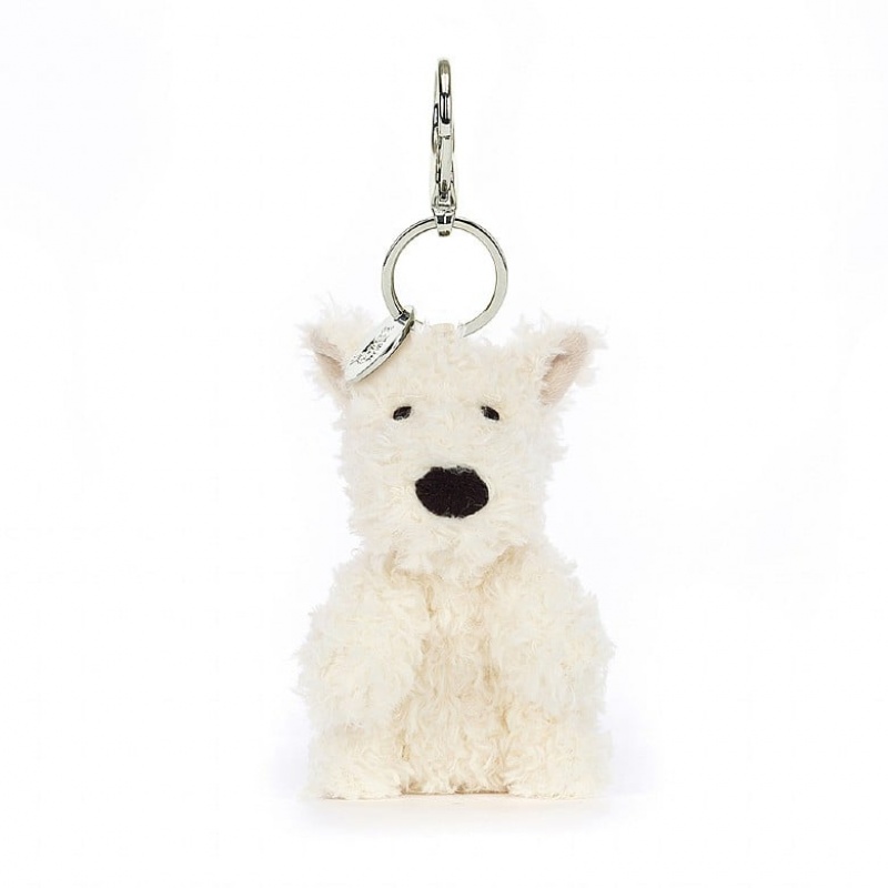 Jellycat Munro Scottie Dog Bag Charm | UIHAZ0784