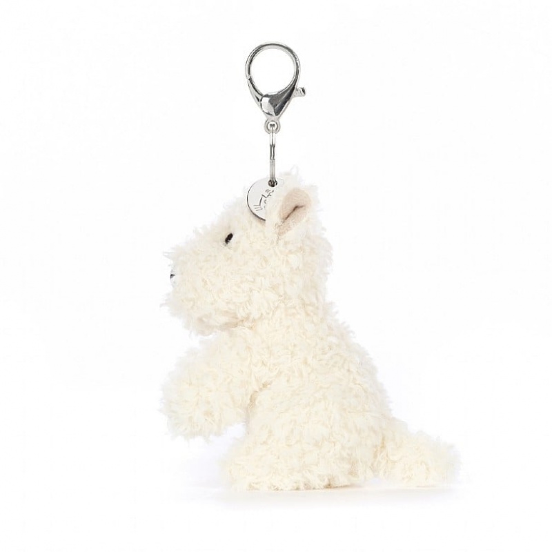 Jellycat Munro Scottie Dog Bag Charm | UIHAZ0784