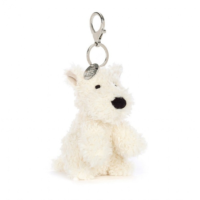 Jellycat Munro Scottie Dog Bag Charm | UIHAZ0784