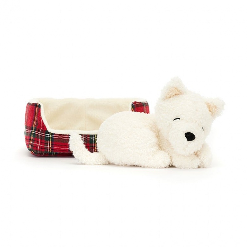 Jellycat Napping Nipper Westie | GALDT7380