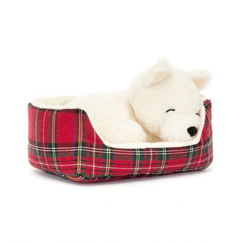 Jellycat Napping Nipper Westie | GALDT7380