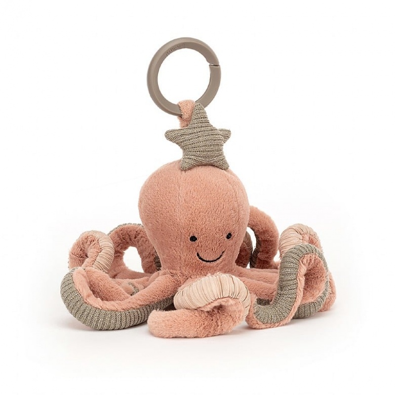 Jellycat Odell Octopus Activity Toy | RSCOJ5271