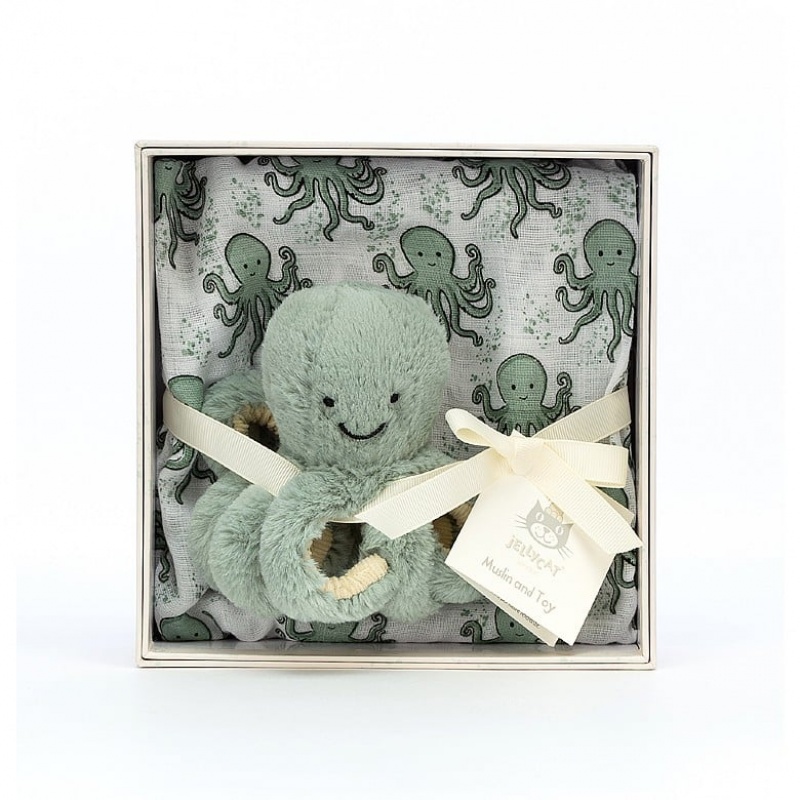 Jellycat Odyssey Octopus Gift Set | RCZHV2784