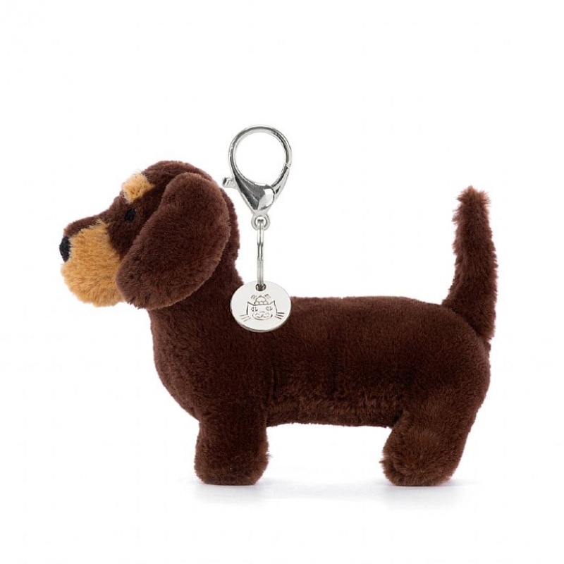 Jellycat Otto Sausage Dog Bag Charm | HQBPE1902