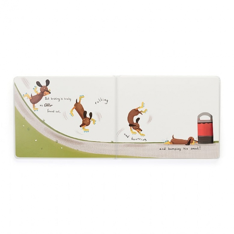 Jellycat Otto the Loyal Long Dog Book | HBEXM9256