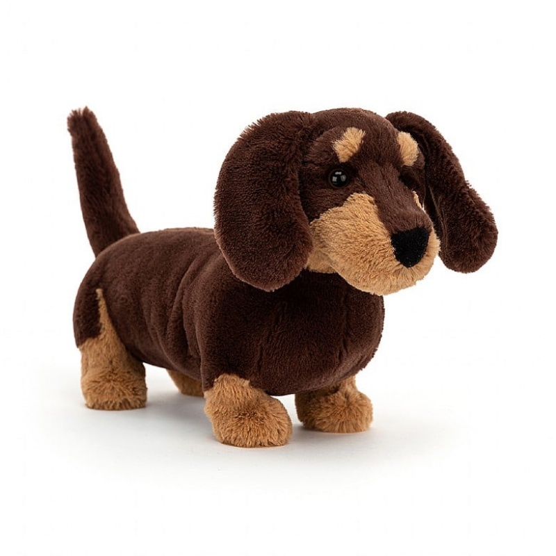 Jellycat Otto the Loyal Long Dog Book and Otto Sausage Dog Large | JYLWE9572