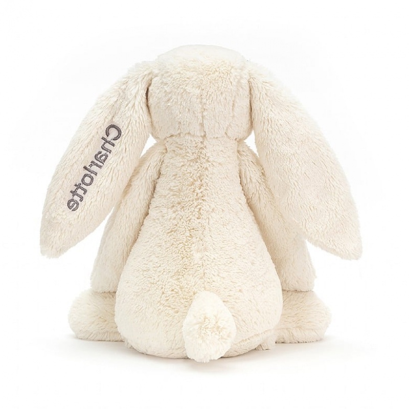 Jellycat Personalised Bashful Cream Bunny Huge | HKUVQ5843