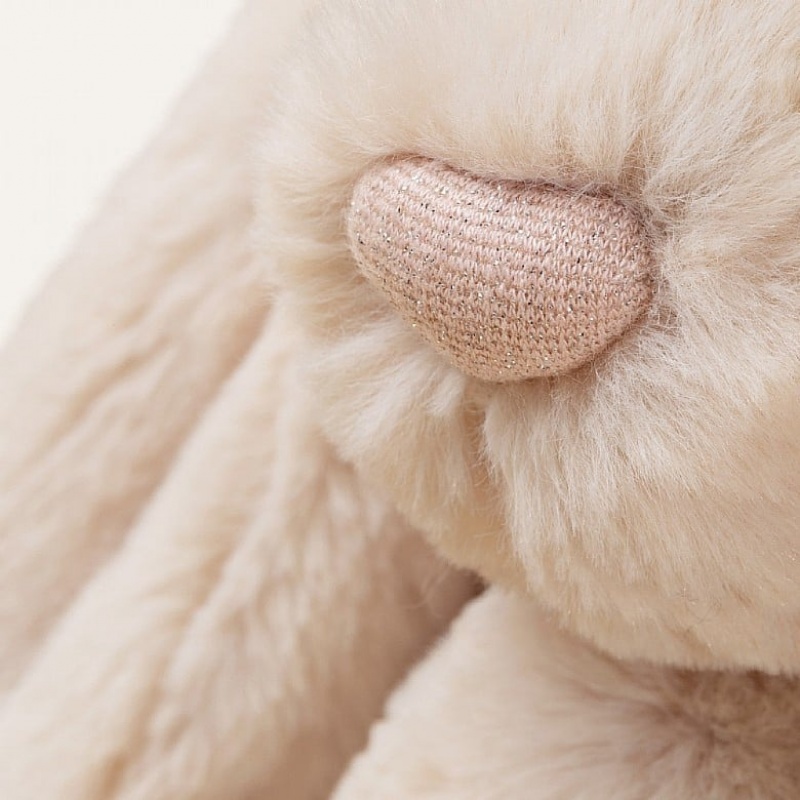 Jellycat Personalised Bashful Luxe Bunny Willow Medium | VXKTL0725