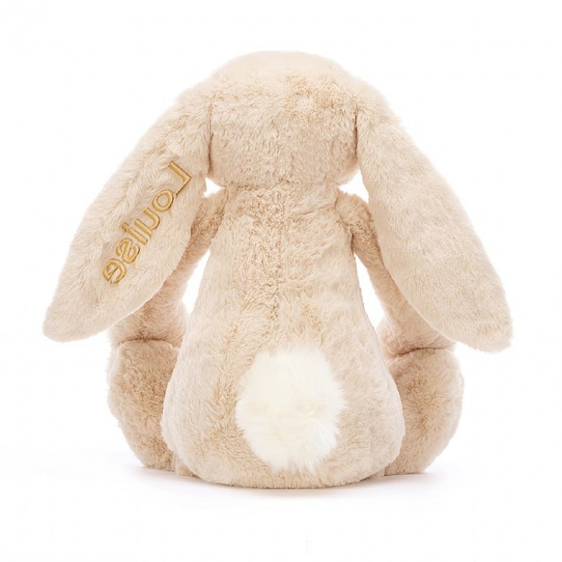 Jellycat Personalised Bashful Luxe Bunny Willow Huge | RQSHT7584