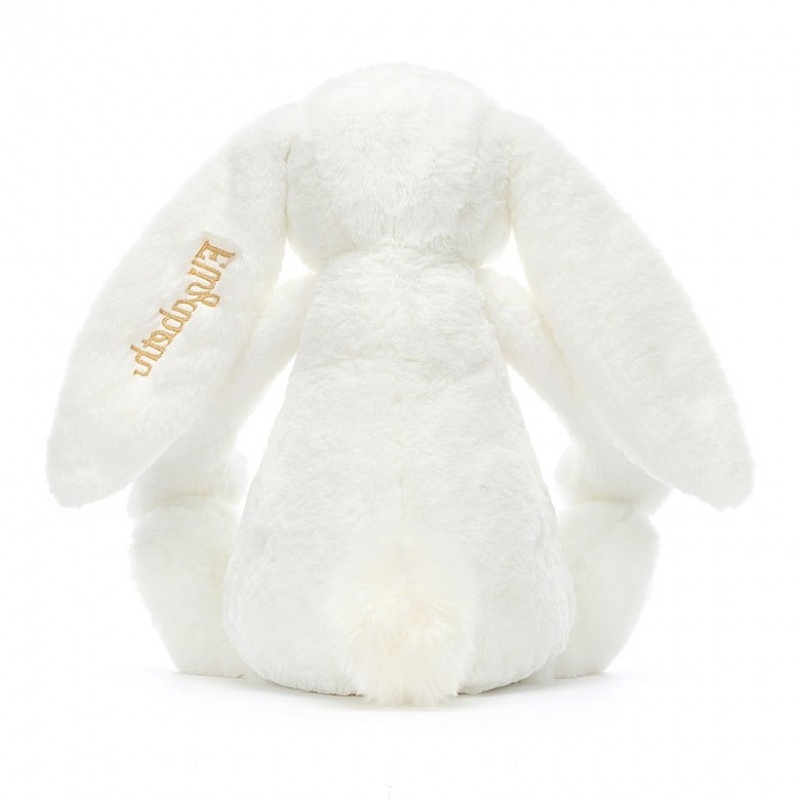 Jellycat Personalised Bashful Luxe Bunny Luna Huge | JTXDQ8035