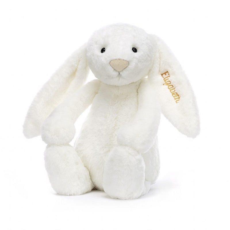 Jellycat Personalised Bashful Luxe Bunny Luna Huge | JTXDQ8035