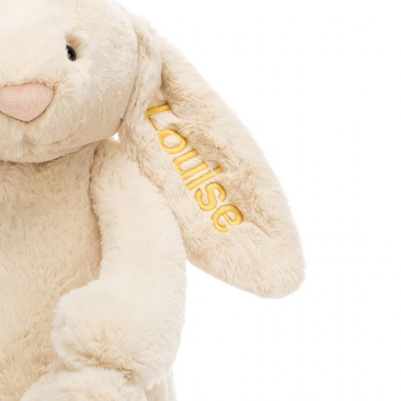 Jellycat Personalised Bashful Luxe Bunny Willow Huge | TVQEX0789