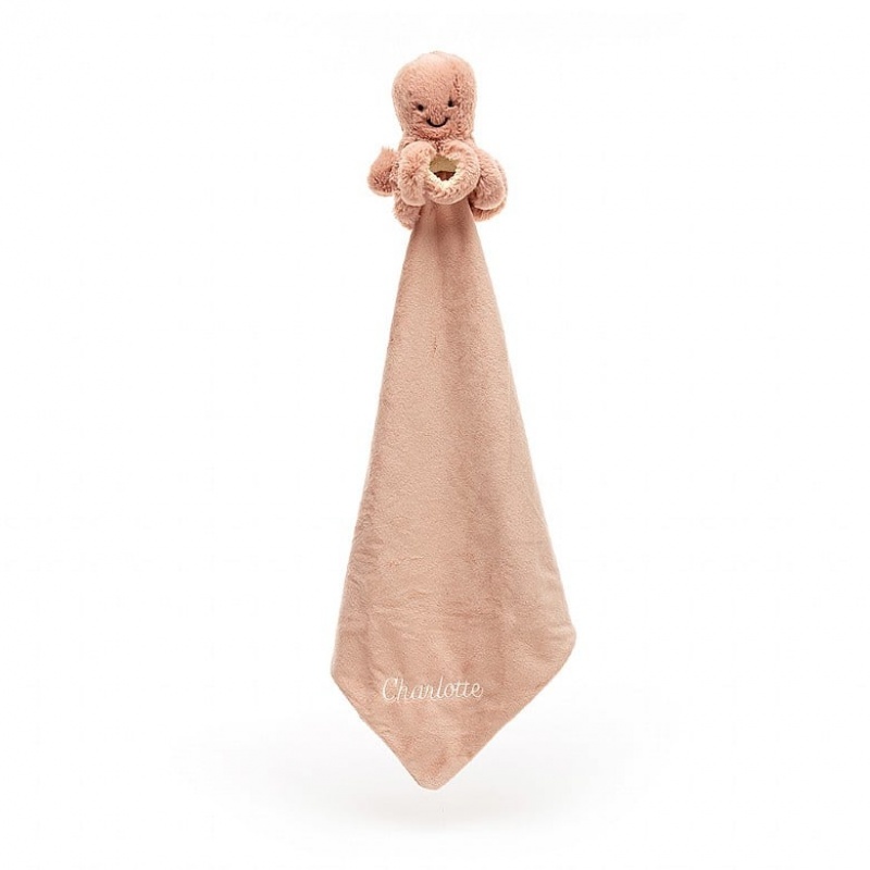 Jellycat Personalised Odell Octopus Soother | QAFOE9537