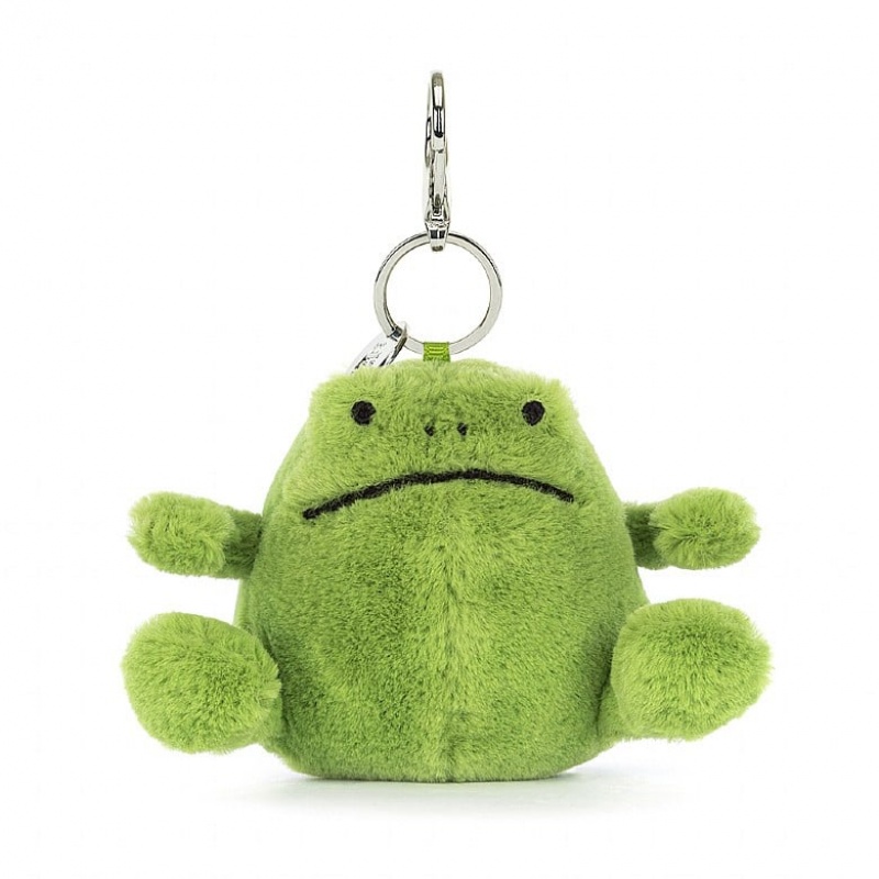 Jellycat Ricky Rain Frog Bag Charm | ARYXT9413