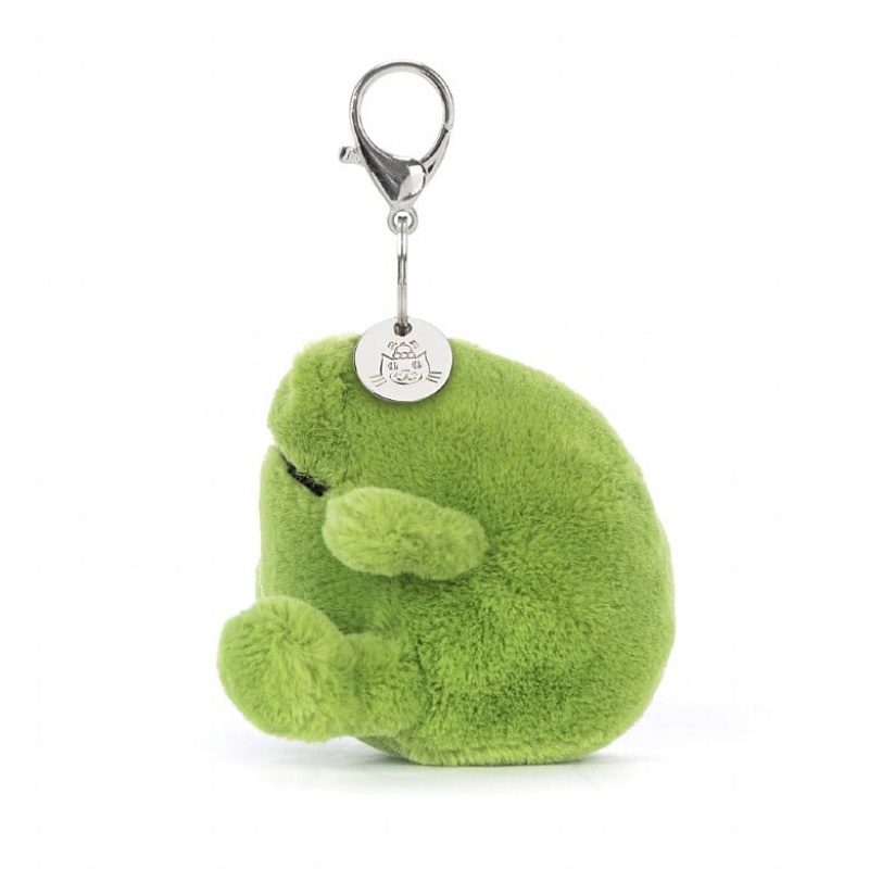 Jellycat Ricky Rain Frog Bag Charm | ARYXT9413