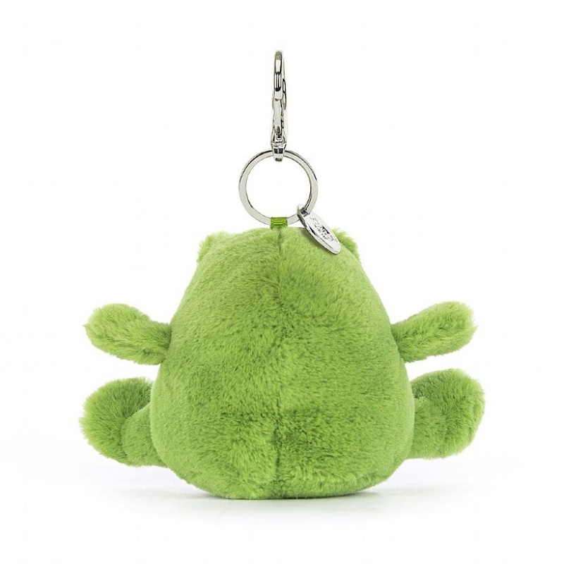 Jellycat Ricky Rain Frog Bag Charm | ARYXT9413