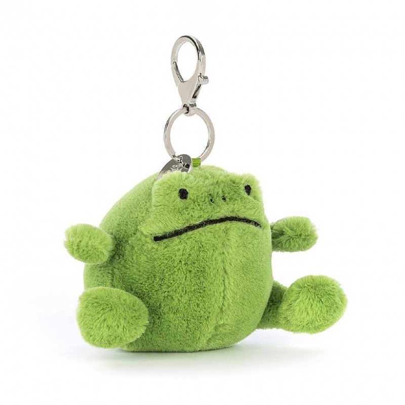 Jellycat Ricky Rain Frog Bag Charm | ARYXT9413