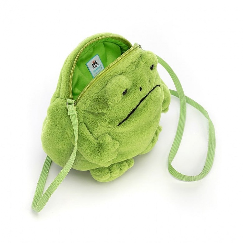 Jellycat Ricky Rain Frog Bag | LNWHG6049