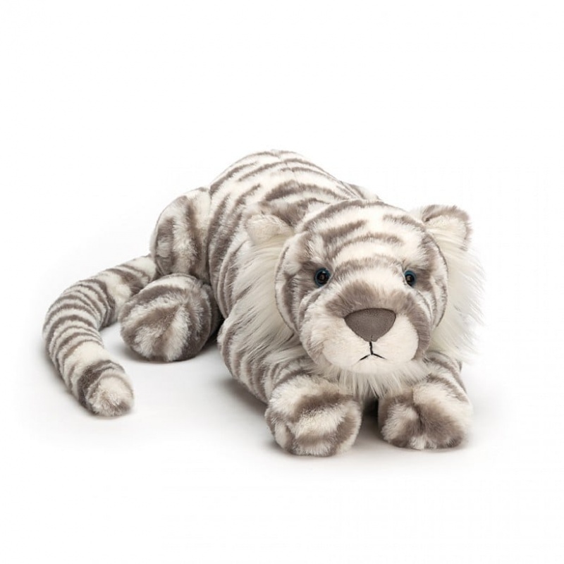 Jellycat Sacha Snow Tiger Large | MJKXZ9637