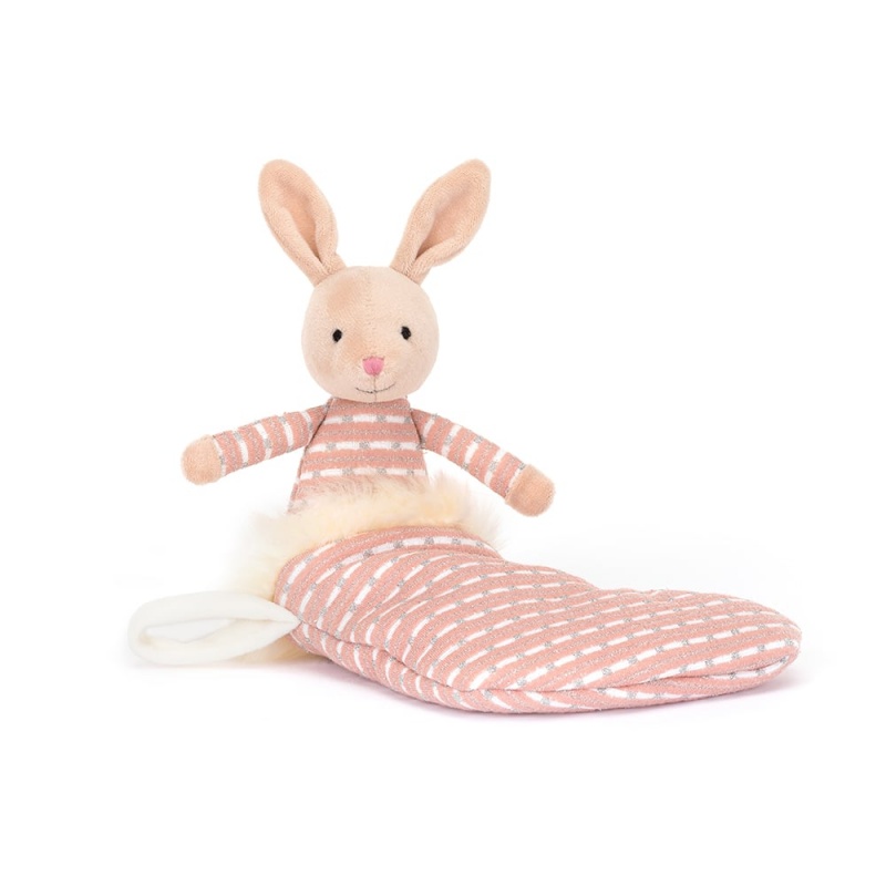 Jellycat Shimmer Stocking Bunny | GVQDY8402