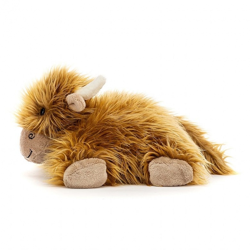 Jellycat Truffles Highland Cow Medium | VWNJE5793