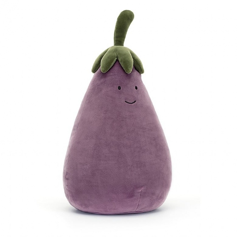 Jellycat Vivacious Vegetable Aubergine Large | HZDGU2153