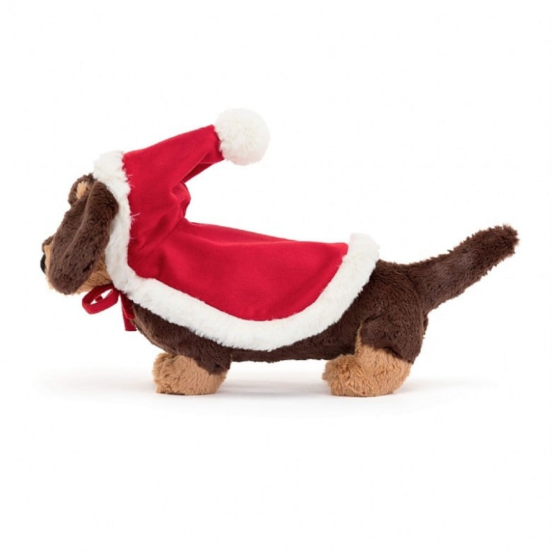 Jellycat Winter Warmer Otto Sausage Dog | LNYHC9274