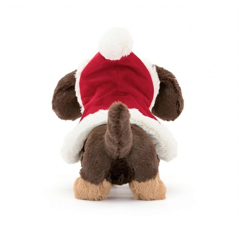 Jellycat Winter Warmer Otto Sausage Dog | LNYHC9274